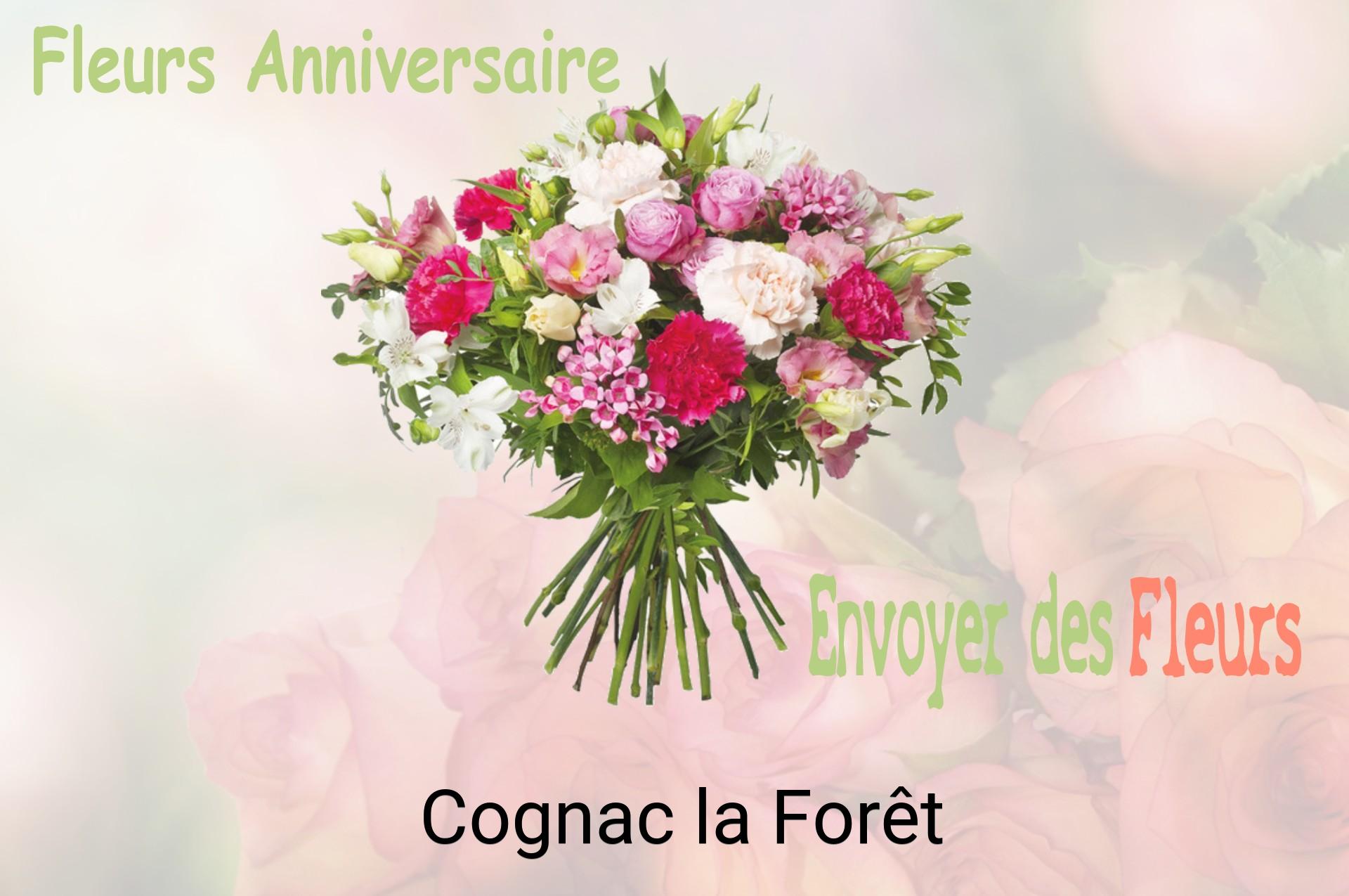 Bouquet de fleurs d’anniversaire livré à Cognac-la-Forêt